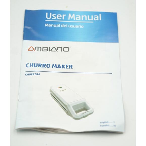 Electric Churro Maker Ambiano 760W – Tested & Working – Used Excellent - Picture 8 of 13